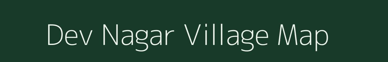Dev Nagar village map in Rajasthan
