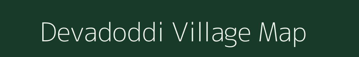 Devadoddi village map in Andhra Pradesh