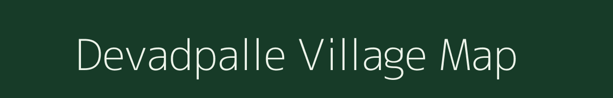 Devadpalle village map in Andhra Pradesh