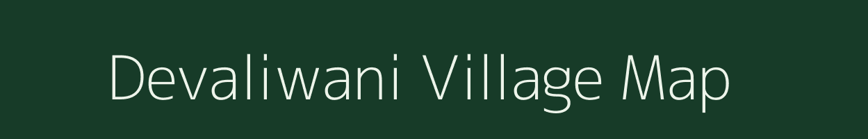 Devaliwani village map in Maharashtra