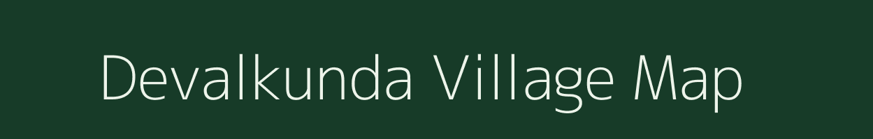 Devalkunda village map in Karnataka