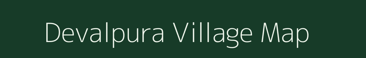 Devalpura village map in Rajasthan