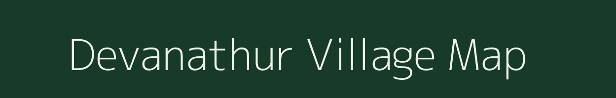 Devanathur village map in Tamil Nadu