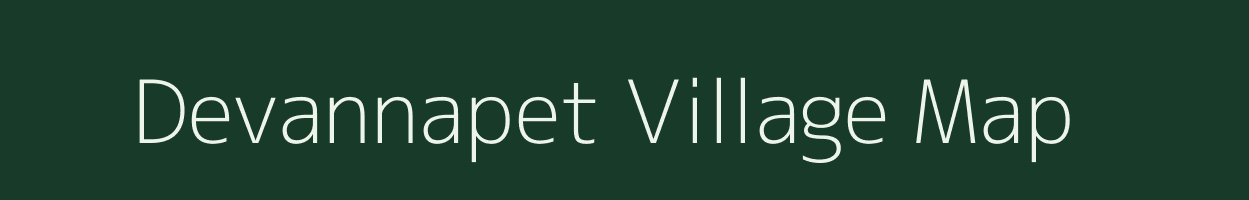 Devannapet village map in Andhra Pradesh