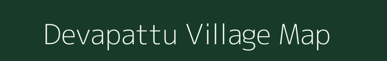 Devapattu village map in Tamil Nadu