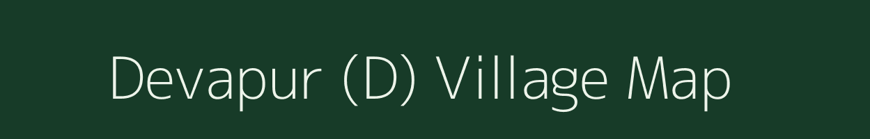 Devapur (D) village map in Maharashtra