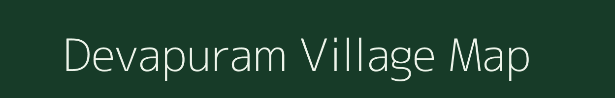 Devapuram village map in Andhra Pradesh