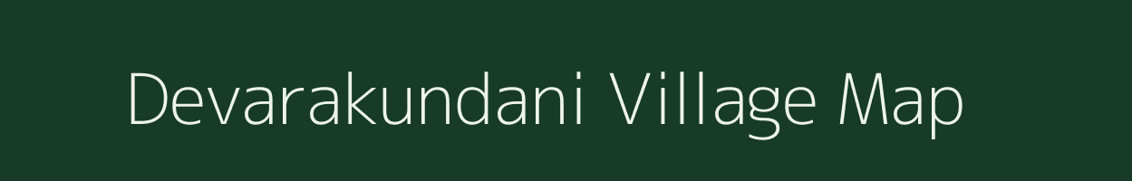 Devarakundani village map in Tamil Nadu