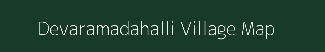 Devaramadahalli village map in Karnataka