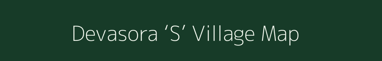 Devasora ‘S’ village map in Mizoram