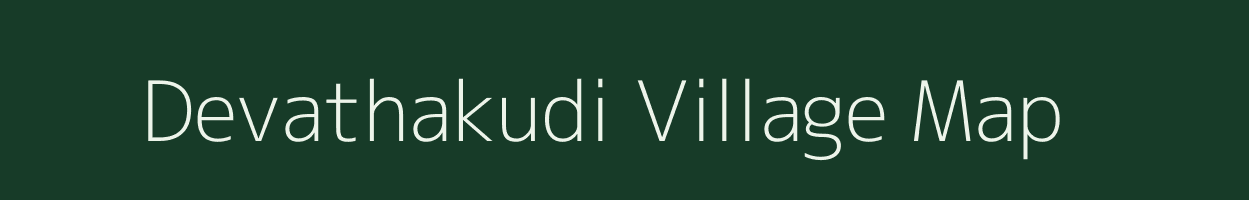 Devathakudi village map in Tamil Nadu