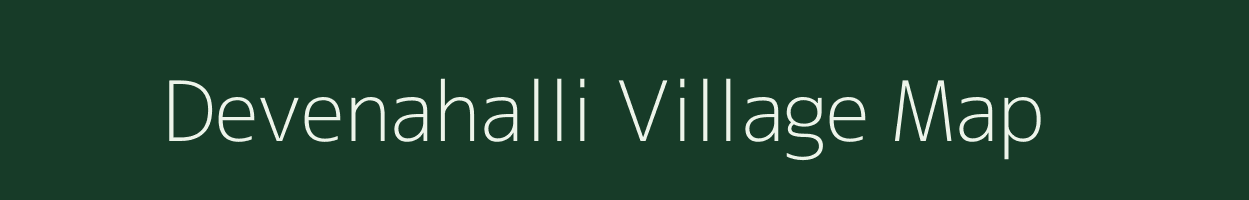 Devenahalli village map in Karnataka