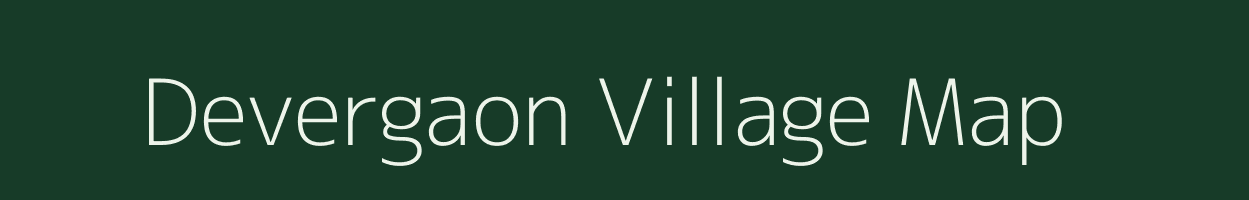 Devergaon village map in Maharashtra