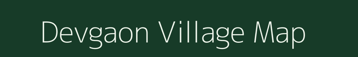 Devgaon village map in Chhattisgarh