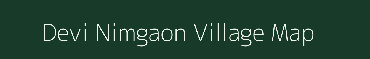 Devi Nimgaon village map in Maharashtra