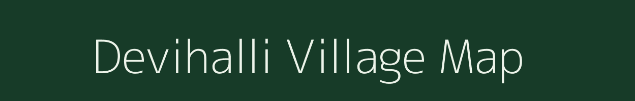 Devihalli village map in Karnataka