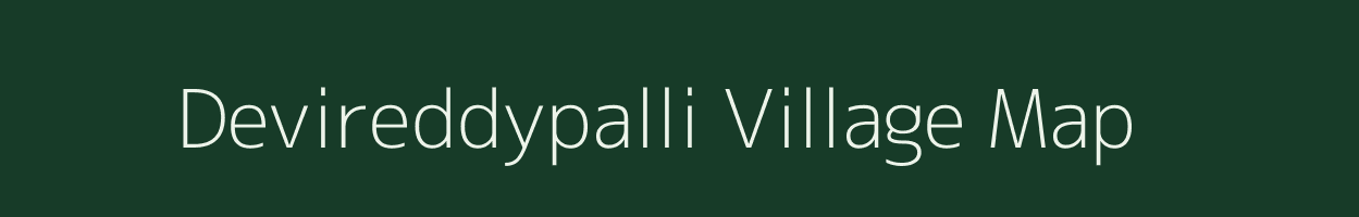 Devireddypalli village map in Karnataka