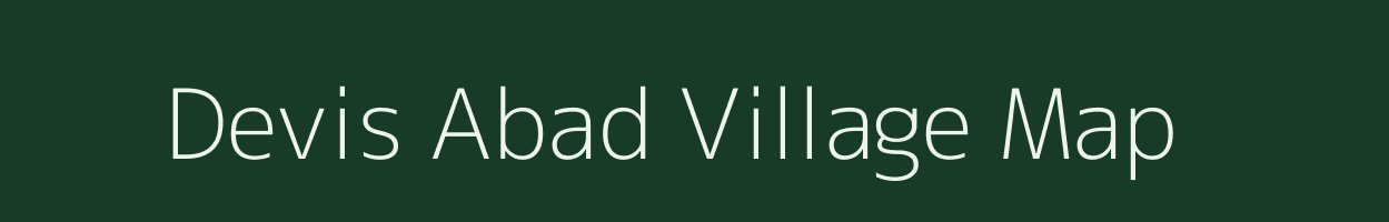 Devis Abad village map in West Bengal