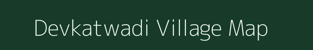 Devkatwadi village map in Maharashtra