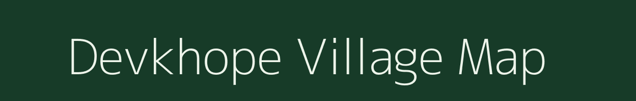 Devkhope village map in Maharashtra