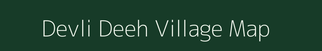 Devli Deeh village map in Uttar Pradesh