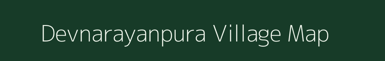 Devnarayanpura village map in Rajasthan