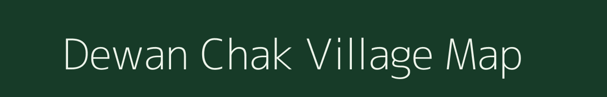 Dewan Chak village map in West Bengal