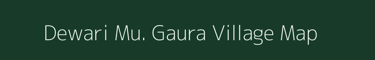 Dewari Mu. Gaura village map in Uttar Pradesh