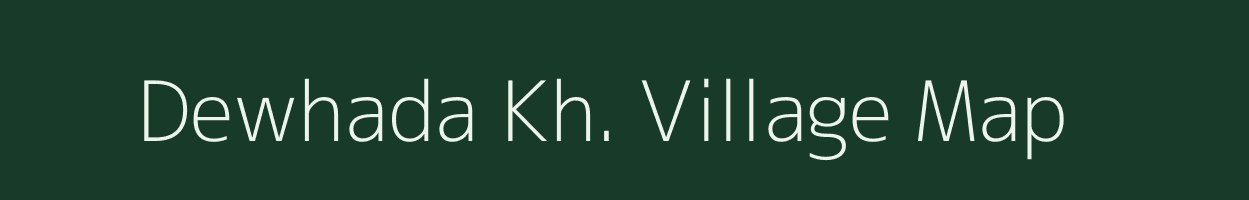 Dewhada Kh. village map in Maharashtra