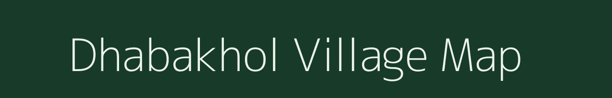 Dhabakhol village map in Odisha
