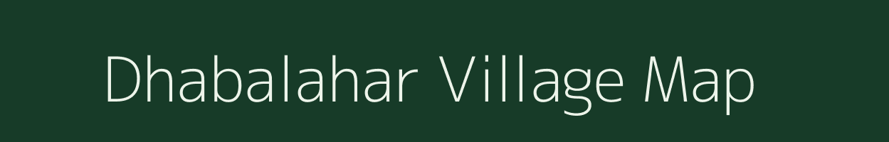 Dhabalahar village map in Odisha