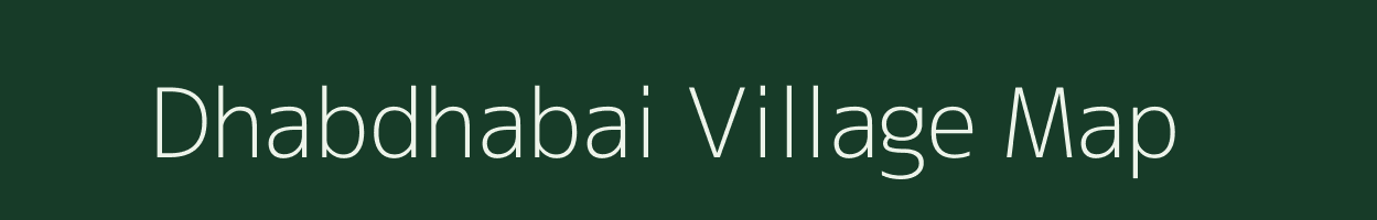 Dhabdhabai village map in Chhattisgarh