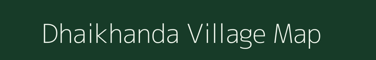 Dhaikhanda village map in West Bengal