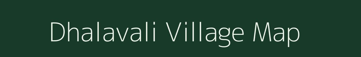 Dhalavali village map in Maharashtra