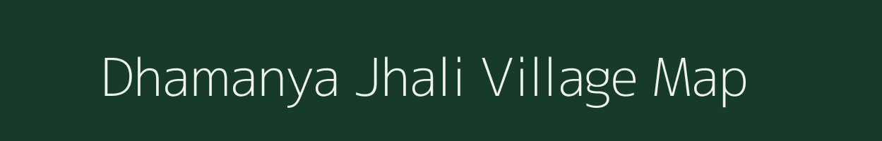 Dhamanya Jhali village map in Madhya Pradesh