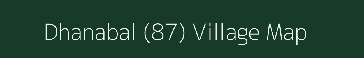 Dhanabal (87) village map in Himachal Pradesh