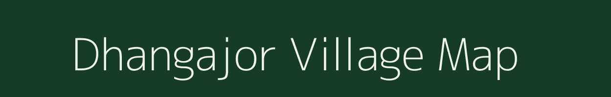 Dhangajor village map in West Bengal