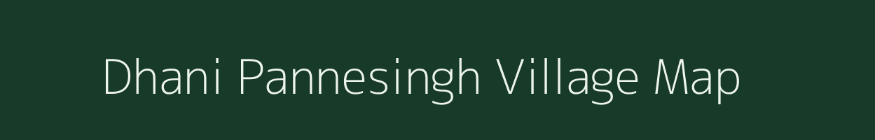 Dhani Pannesingh village map in Rajasthan