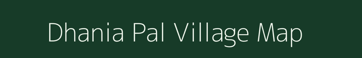 Dhania Pal village map in West Bengal