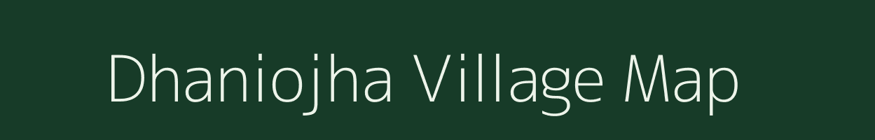 Dhaniojha village map in Odisha
