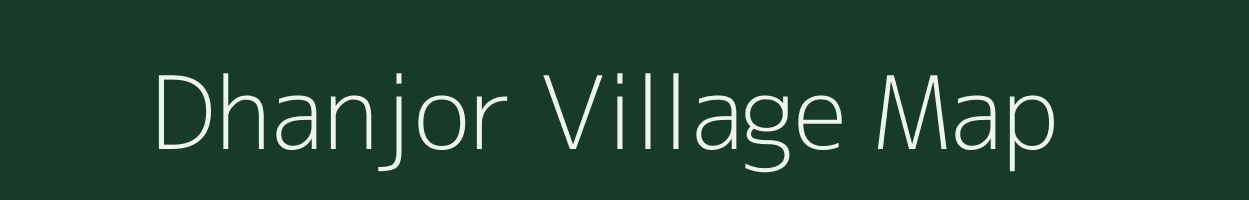 Dhanjor village map in West Bengal