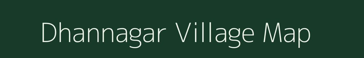 Dhannagar village map in West Bengal
