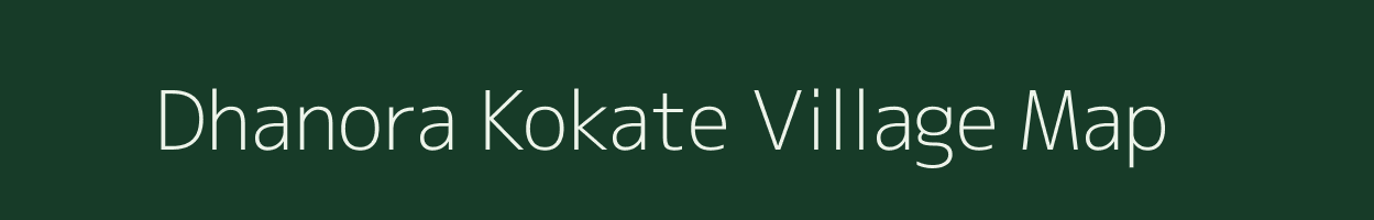 Dhanora Kokate village map in Maharashtra