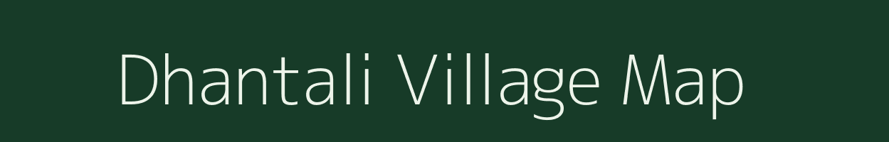 Dhantali village map in West Bengal