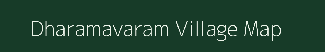 Dharamavaram village map in Andhra Pradesh
