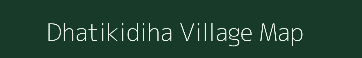 Dhatikidiha village map in Odisha