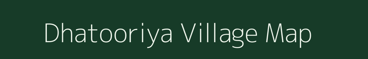 Dhatooriya village map in Rajasthan