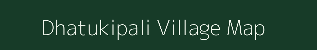 Dhatukipali village map in Odisha