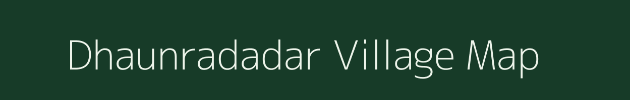 Dhaunradadar village map in Odisha