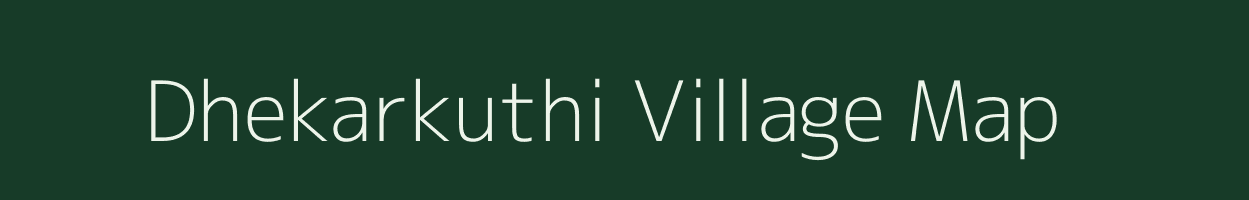 Dhekarkuthi village map in West Bengal